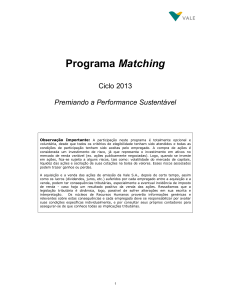 Programa Matching