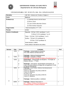 Departamento de Ciências Biológicas - ICEB-UFOP