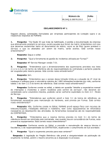 Número da Licitação Folha PE.DAQ.G.00078.2012 1/2