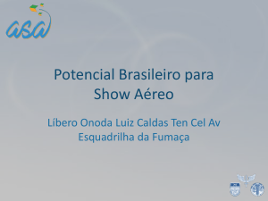 Potencial Brasileiro para o Show Aéreo