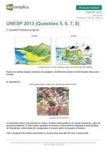 UNESP 2013 (Questões 5, 6, 7, 8)
