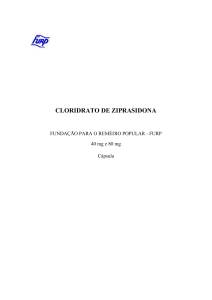cloridrato de ziprasidona - Furp