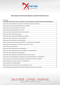 Sumário - XDental Controle
