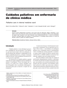 Cuidados paliativos em enfermaria de clínica médica