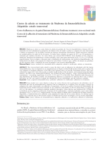 Custos da adesão ao tratamento da Síndrome da Imunodeficiência