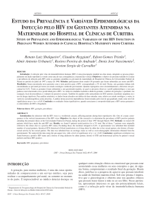 estudo da prevalência e variáveis epidemiológicas da