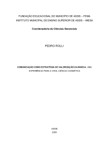 pedro rolli - Fema - Fundação Educacional do Município de Assis