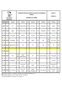 8,20 9,10 FQ Lab Matemática FG7 Ed. Física Pav Português FG7