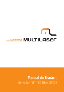Manual do Usu&aacute;rio