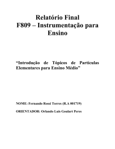 Introdução de Tópicos de Partículas Elementares - IFGW