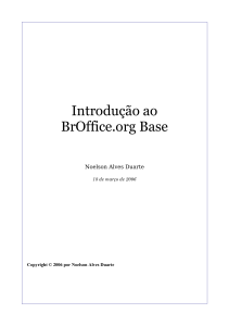 Introdução ao BrOffice.org Base