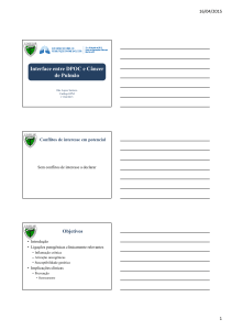Interface entre DPOC e Câncer de Pulmão