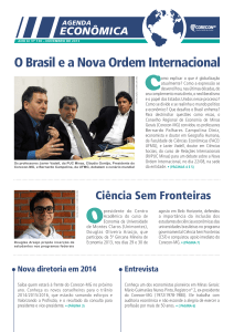 O Brasil e a Nova Ordem Internacional - CORECON-MG