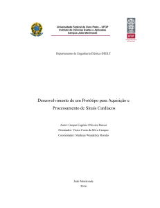 Desenvolvimento de um Protótipo para Aquisição e Processamento