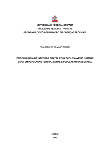 Epidemiologia da Infecção Genital pelo Papilomavírus Humano (HPV)