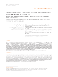 Relato de Experiência - REME - Revista Mineira de Enfermagem