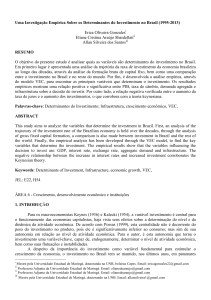 uma investigação empírica sobre os determinantes do