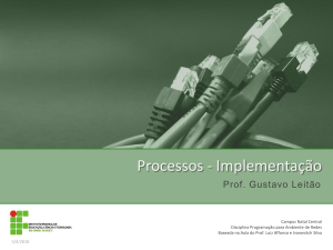 Processos - Implementação - DCA