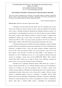 IV SEMINÁRIO DE PRÁTICA DE PESQUISA EM PSICOLOGIA ISSN