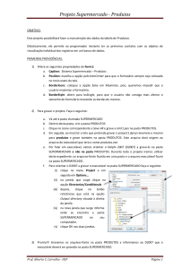 Projeto Supermercado