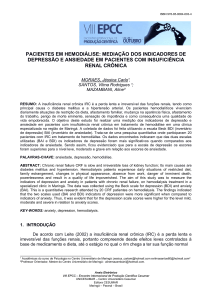 pacientes em hemodiálise: mediação dos indicadores