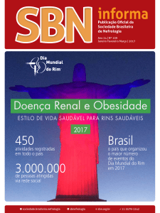 informa - Sociedade Brasileira de Nefrologia