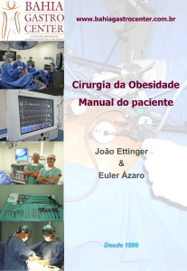 Cirurgia da Obesidade Manual do paciente