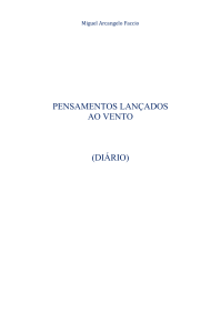 pensamentos lançados ao vento (diário)