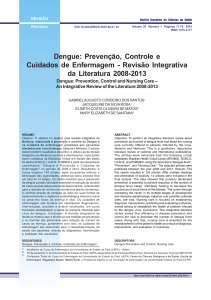 Dengue: Prevenção, Controle e Cuidados de Enfermagem