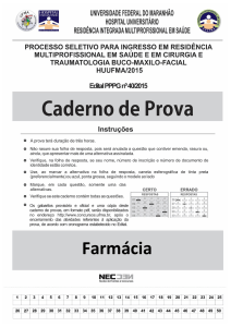 Farmácia - concurso UFMA