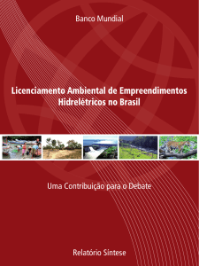 Licenciamento Ambiental de Empreendimentos Hidrelétricos no Brasil