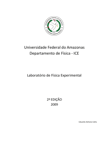 Universidade Federal do Amazonas Departamento de Física