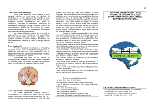 Epilepsia tem cura? - Serviço de Neurologia do HU/UFSC