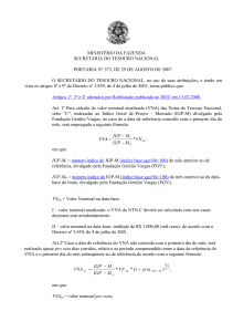 ministério da fazenda secretaria do tesouro nacional portaria n° 573