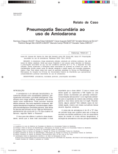Pneumopatia Secundária ao uso de Amiodarona