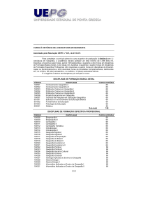 Licenciatura em Geografia