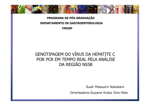 genotipagem do vírus da hepatite c genotipagem do vírus