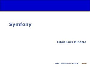 Symfony - Elton Minetto