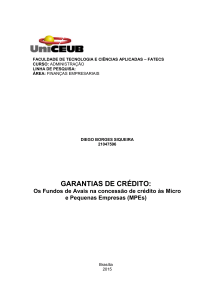 garantias de crédito - www.repositorio.uniceub