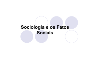 Fatos Sociais - epistemologia0910