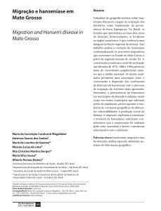 Migração e hanseníase em Mato Grosso