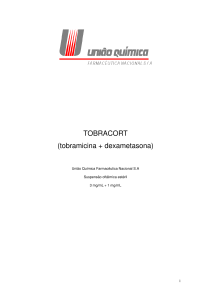 TOBRACORT (tobramicina + dexametasona)