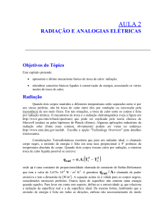 Radiação Térmica, Analogias Elétricas - PUC-Rio