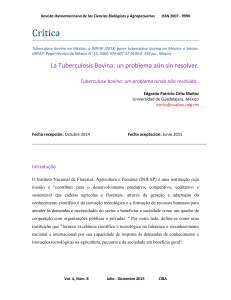 Crí tica - CIBA Revista Iberoamericana de las Ciencias Biológicas y
