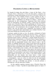 Filosofia Clínica e Humanismo _ José Mauricio de Carvalho