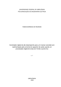 Controlador digital de alto desempenho para um inversor senoidal