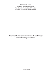 Recomendações para Tratamento da Co-Infecção entre