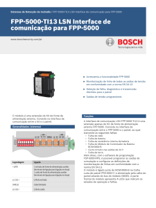 FPP-5000-TI13 LSN Interface de comunicação para FPP-5000