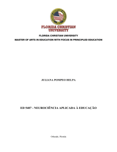 ED 5407 - NEUROCI&Ecirc;NCIA APLICADA &Agrave; EDUCA&Ccedil;&Atilde;O