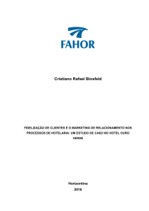 fidelização de clientes e o marketing de relacionamento